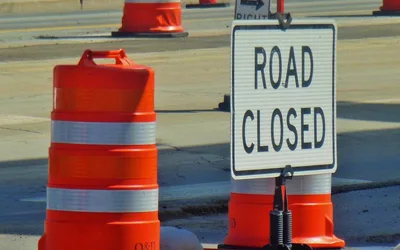 Road Work Closures & Lane Restrictions