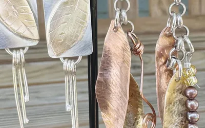 Falling Leaf Earrings Class