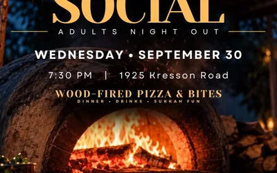 Sukkot Social – Adults Night Out