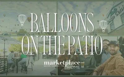 Balloons on the Patio