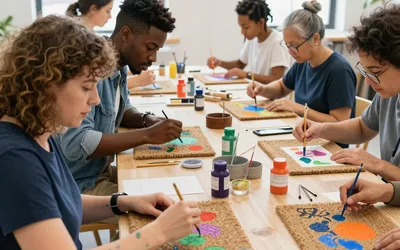 DIY Painted Doormat Workshop