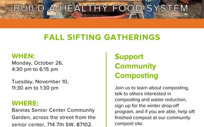 Fall Compost Sifting
