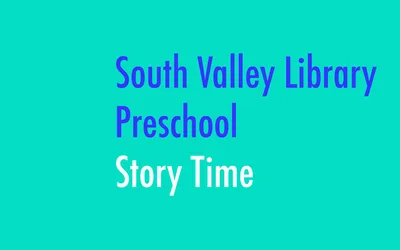 Preschool Story Time