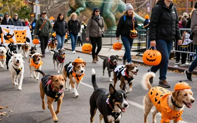 Riverside Park Pup Halloween Parade