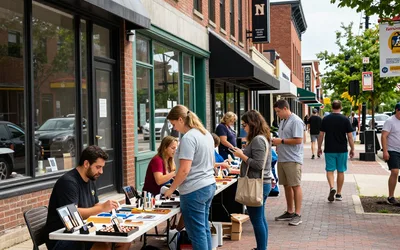 Shopkeeper's Saturday on Hertel
