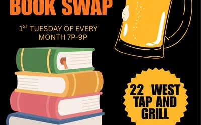 Books & Brew At 22 Book Swap