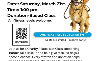 Charity Mat Pilates Class