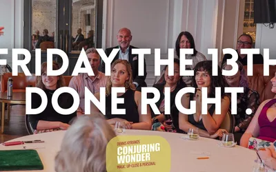 CONJURING WONDER - Magic: Up-Close & Personal