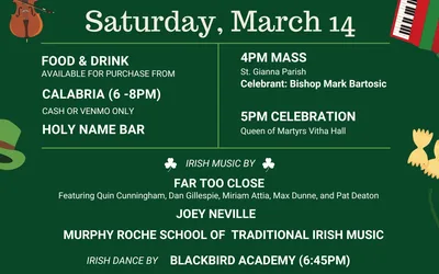 St. Patrick's & St. Joseph's Day Celebration & Fundraiser