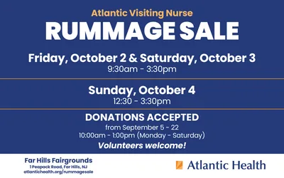 Atlantic Visiting Nurse Rummage Sale