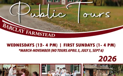 Barclay Farmstead Public Tours