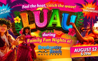 Luau Night at Breakwater Beach Waterpark