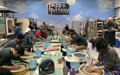 First Friday Pottery Throw Down!