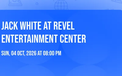 Jack White at Revel Entertainment Center