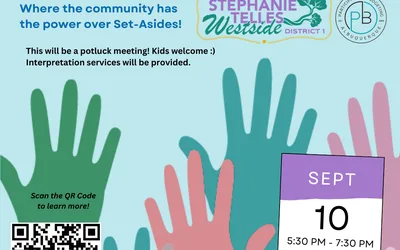 Participatory Budgeting District 1 Kickoff Meeting