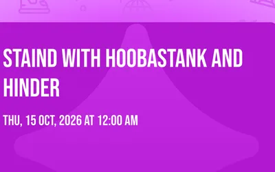 Staind with Hoobastank and Hinder