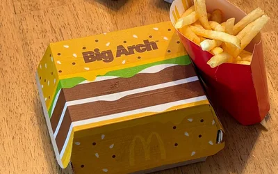 Big Arch Burger Launch at Wappingers Falls McDonald's