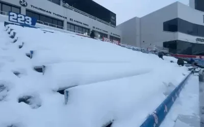 Buffalo Bills Snow Shoveling Event