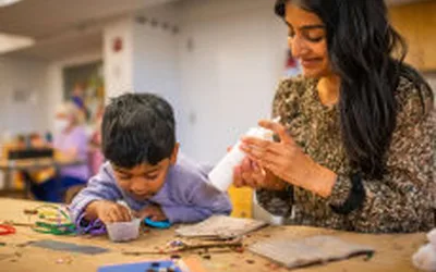 Family Art Project: A Growing Season