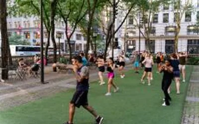 Martials Classes at Bryant Park