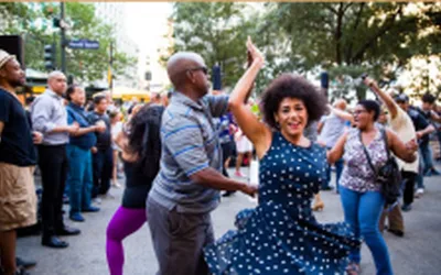 Social Salsa at Greeley Square Park