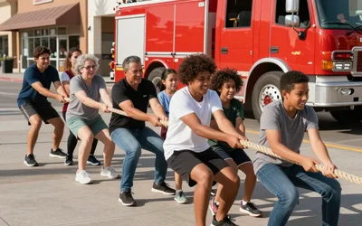 2nd Annual Firetruck Pull