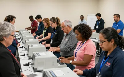 Early Voting Machine Testing