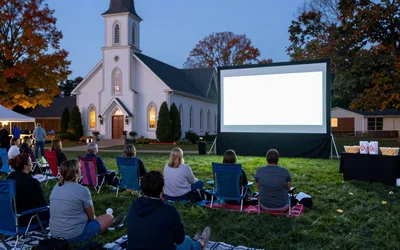 Fall Outdoor Movie Night