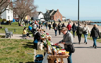 Sunset Beach Market in the Park