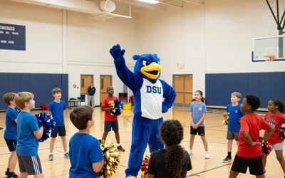 Mini Blue Hawk Cheer Camp