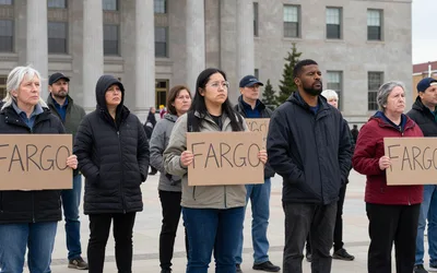 Flock protest