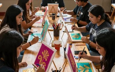 Lourdes Villagomez Paint Night