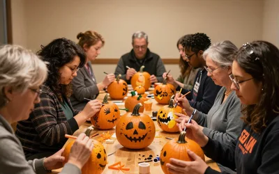 Mini Pumpkin Painting