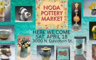 NoDa Pottery Market Spring Event