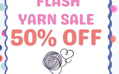 One-Day Flash Yarn Sale
