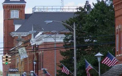 Bluffton Historical Society Robbery Reenactment