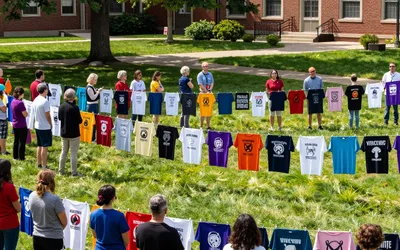Clothesline Project at OHIO Southern