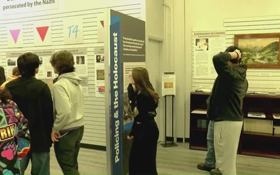 Traveling Holocaust Pop-up Museum