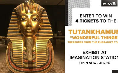 TUTANKHAMUN: Wonderful Things exhibit