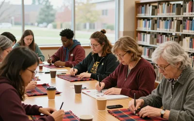 Fall & Flannel Adult Craft!
