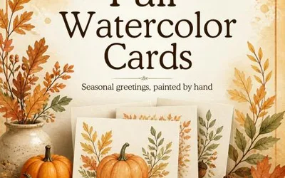 Fall Watercolor Cards