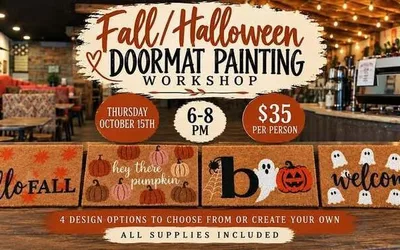 Fall/Halloween Doormat Workshop