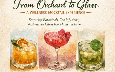From Orchard to Glass: A Wellness Mocktail Experience