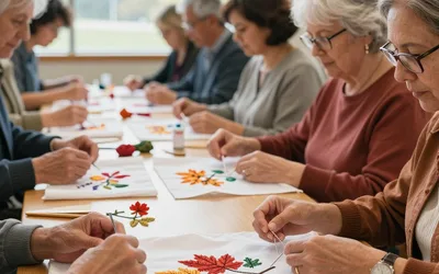 Maker Made: Embroidered Handkercheifs