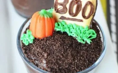 Monday Makers: Boo Pudding Cups