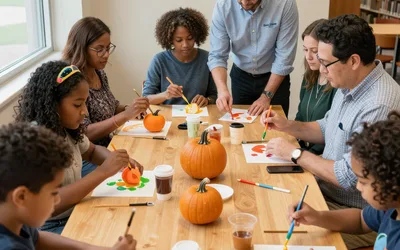 Pumpkin Painting with OSU Extension