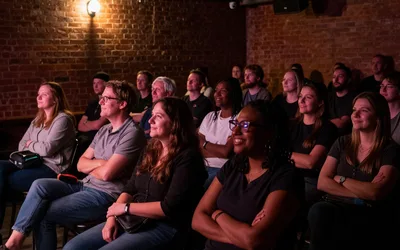 Samuel J Comroe at Bricktown Comedy Club