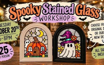 Spooky Stained Glass Encore Workshop