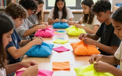 Teen Activity: Tie Dye Pillow Cases