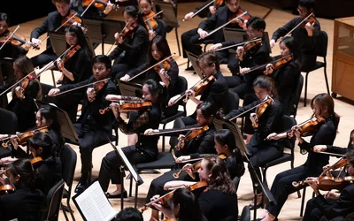 Curtis Chamber Orchestra performs at Glencairn Museum